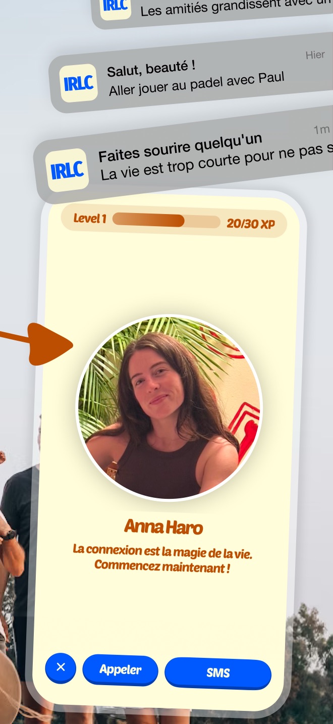 InRealLife.Club app screenshot 3